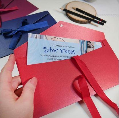 Obrázok Darčeková obálka so stužkou