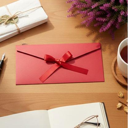 Obrázok Darčeková obálka so stužkou