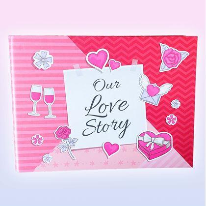 Obrázok z Zážitkový denník/fotoalbum pre páry + kreatívna sada samolepiek