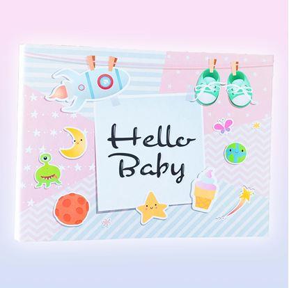 Obrázok Zážitkový denník/detské fotoalbum + kreatívna sada samolepiek