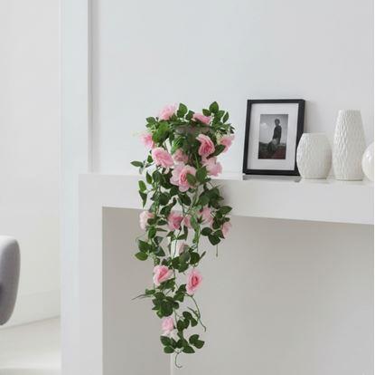 Obrázok Umelá previsnutá kvetina 90 cm