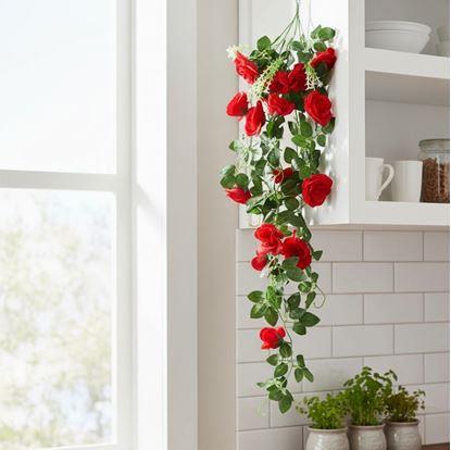 Obrázok Umelá previsnutá kvetina 90 cm