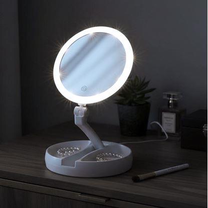 Obrázok Prenosné podsvietené zrkadlo