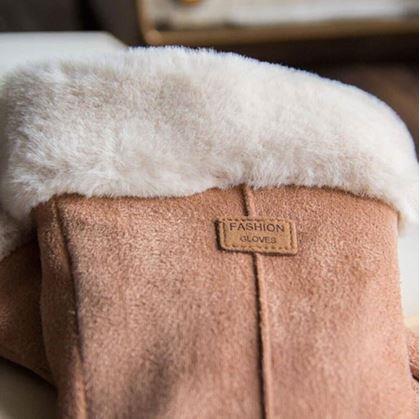Obrázok z Rukavice s kožúškom  -  hnedé