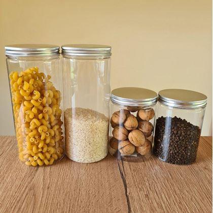 Obrázok z Priehľadná dóza na potraviny 1000 ml