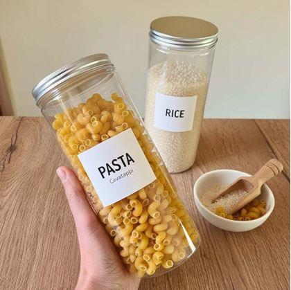 Obrázok z Priehľadná dóza na potraviny 1000 ml