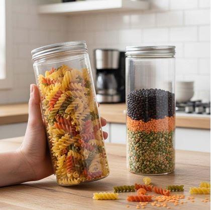 Obrázok z Priehľadná dóza na potraviny 1000 ml