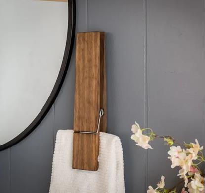 Obrázok Nalepovací držiak na uteráky štipec