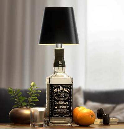 Obrázok Dotyková lampička na fľašu, 3 režimy svetla