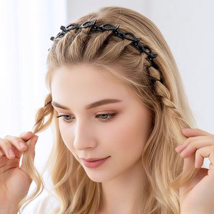 Obrázok z Čelenka so sponkami  -  čierna