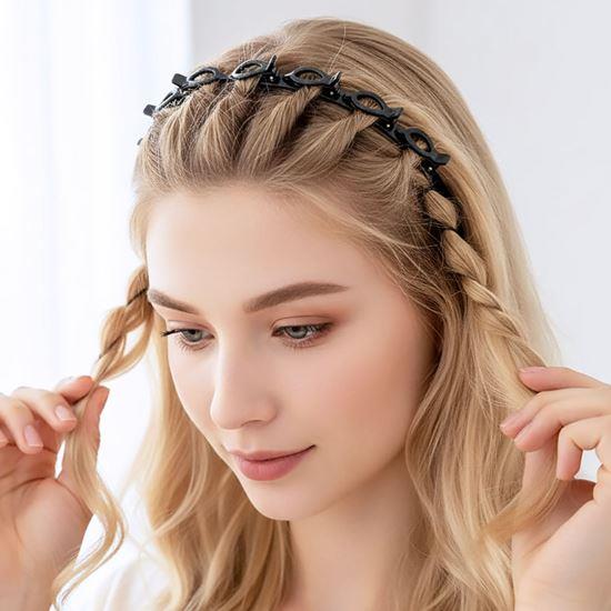Obrázok z Čelenka so sponkami  -  čierna