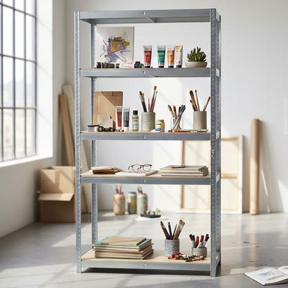 Obrázok z Kovový regál 5 políc