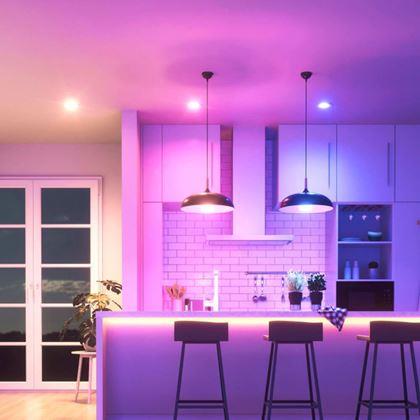 Obrázok z LED RGB žiarovka s ovládačom - 16 farieb