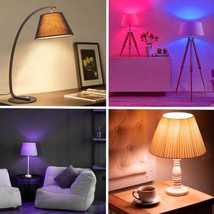 Obrázok z LED RGB žiarovka s ovládačom - 16 farieb