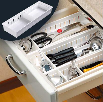 Obrázok Organizér do zásuvky s nastaviteľnou prepážkou