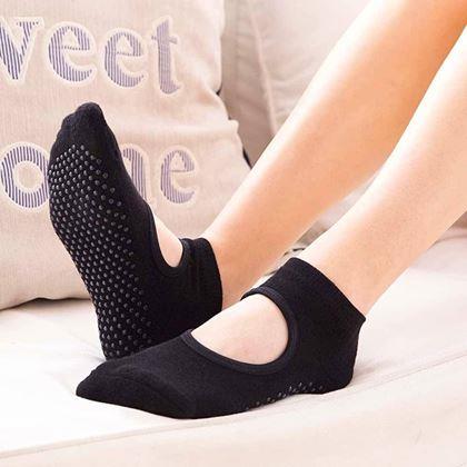 Obrázok z Protisklzové ponožky  - čierne