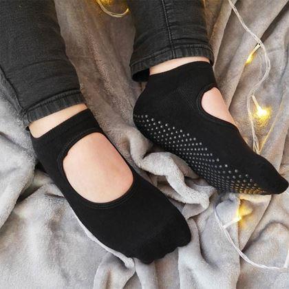 Obrázok z Protisklzové ponožky  - čierne