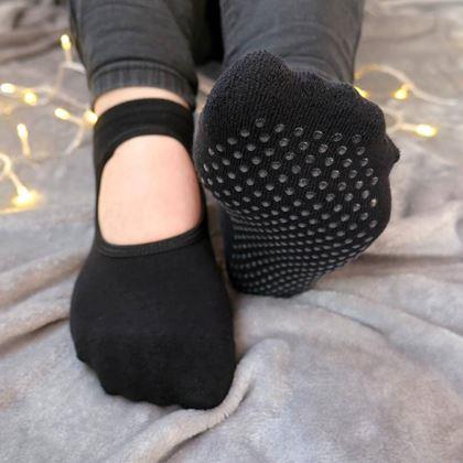 Obrázok z Protisklzové ponožky  - čierne