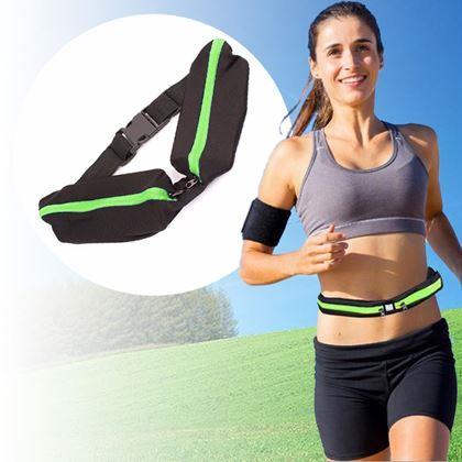 Obrázok z Športová ledvinka slim  -  zelená