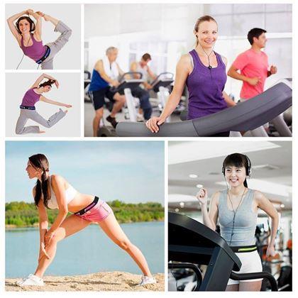 Obrázok z Športová ledvinka slim  -  zelená