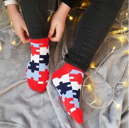 Obrázok z Členkové ponožky  -  puzzle