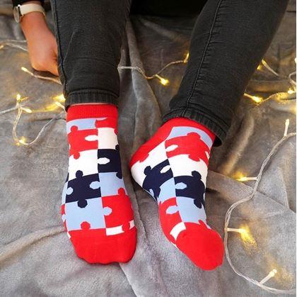 Obrázok z Členkové ponožky  -  puzzle