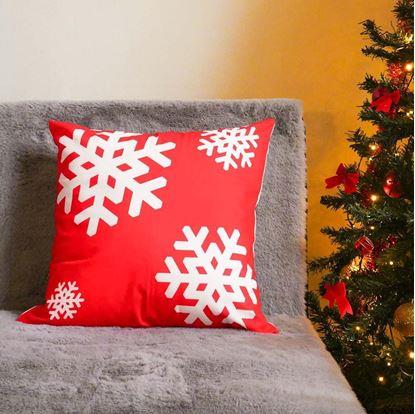 Obrázok Vianočný poťah na vankúšik 40x40 cm