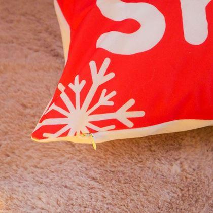 Obrázok z Vianočný poťah na vankúšik 40x40 cm  -  Let it snow