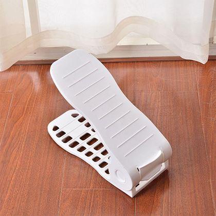 Obrázok z Plastový organizér na topánky  -  biely