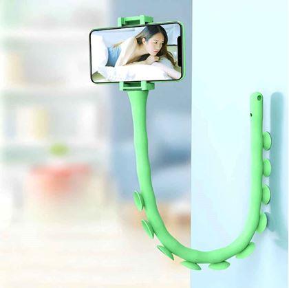 Obrázok z Držiak na telefón  -  zelená chobotnica