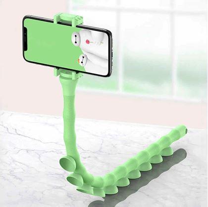 Obrázok z Držiak na telefón  -  zelená chobotnica