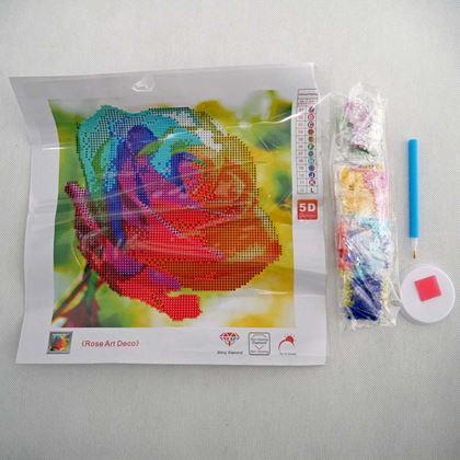 Obrázok z Diamantové maľovanie basic  -  ruže
