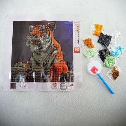 Obrázok z Diamantové maľovanie basic  -  tiger