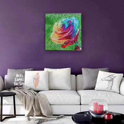 Obrázok z Diamantové maľovanie basic  -  ruže