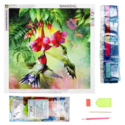 Obrázok z Diamantové maľovanie basic  -  vtáčiky