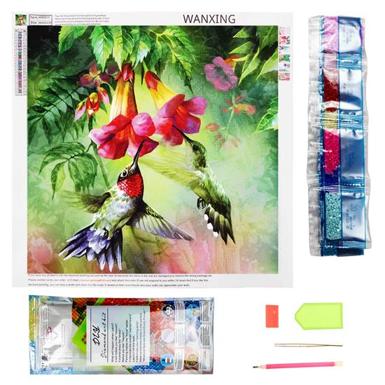 Obrázok z Diamantové maľovanie basic  -  vtáčiky