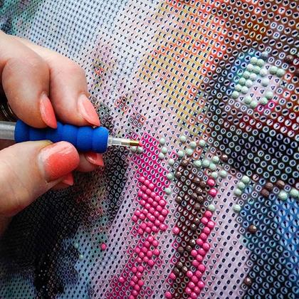 Obrázok z Diamantové maľovanie basic  -  vtáčiky