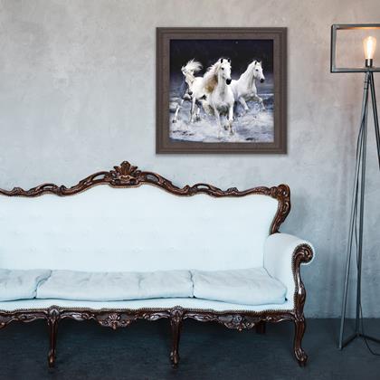 Obrázok z Diamantové maľovanie basic  -  koníky