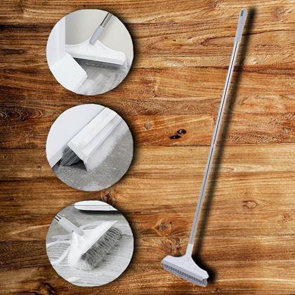 Obrázok z Viacúčelová metla s otočnou hlavou a stierkou 101 cm