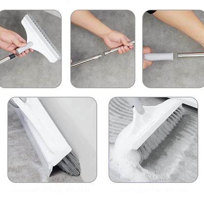 Obrázok Viacúčelová metla s otočnou hlavou a stierkou 101 cm