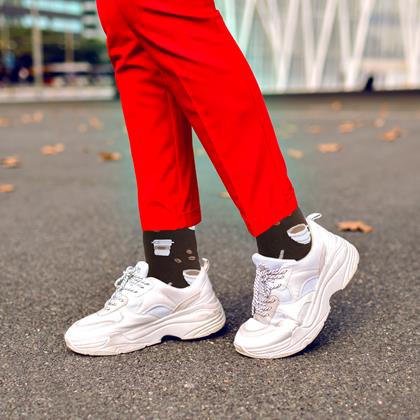 Obrázok z Ponožky - Prines mi kávu anglické