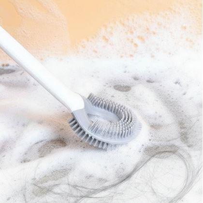 Obrázok z Silikónová kefa na wc 2v1