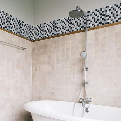 Obrázok z Mozaika na mriežke  -  čiernobiela