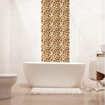 Obrázok z Mozaika na mriežke  -  hnedá