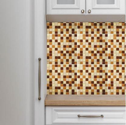 Obrázok Mozaika na mriežke