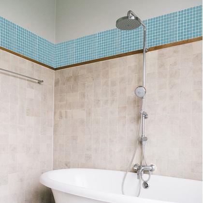 Obrázok z Mozaika na mriežke  -  svetlo modrá