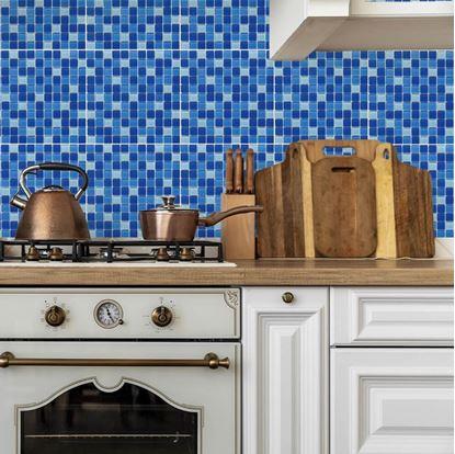 Obrázok Mozaika na mriežke