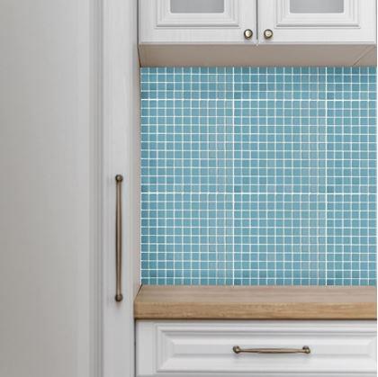 Obrázok z Mozaika na mriežke  -  svetlo modrá