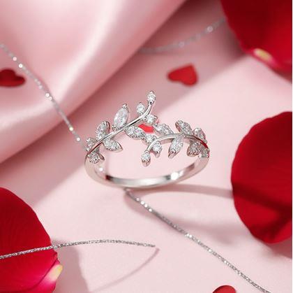 Obrázok z Elegantný prstienok s nastaviteľnou veľkosťou