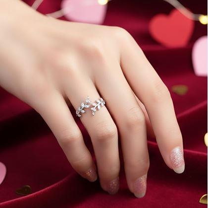 Obrázok z Elegantný prstienok s nastaviteľnou veľkosťou